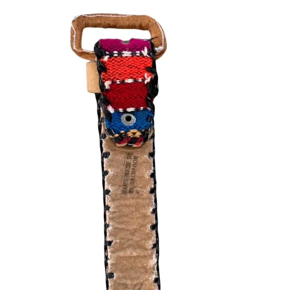 Boho Multicolor Woven Handmade Youth Belt
